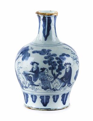 Flaschenvase, Delft um 1700 - Velikonoční aukce