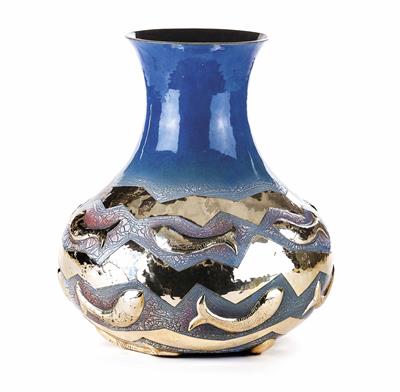 Miguel Punda?-Vase für Thessia, Südamerika 2. Hälfte 20. Jahrhundert - Schmuck, Taschen- und Armbanduhren, Kunst des 20. Jahrhunderts