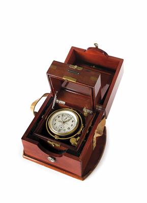 Russischer Marine-Chronometer der Moskauer Uhrenfabrik - Schmuck, Taschen- und Armbanduhren, Kunst des 20. Jahrhunderts