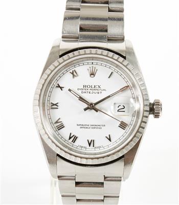 Rolex Oyster Perpetual Datejuest Armbanduhr - Summerauction