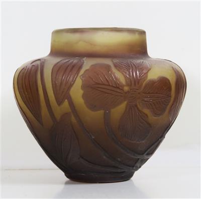 Kleine Vase, Emile Gallé, Nancy um 1903/04 - Klenoty, umění a starožitnosti