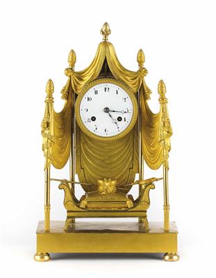 Charles-X.-Pendule, Schweiz, um 1820/30 - Weihnachtsauktion