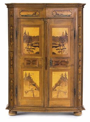 Provinzieller Schrank, Böhmen um 1800 - Christmas auction