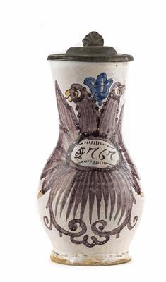 Kleiner Doppeladler-Birnkrug, Niederösterreich/Mähren, 1767 - Christmas auction