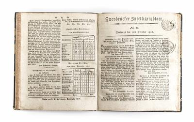 Zweybrücker Intelligenzblatt" - Vánoční aukce