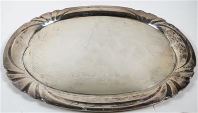 Ovales Wiener Tablett, Anfang 20. Jahrhundert - Adventauktion