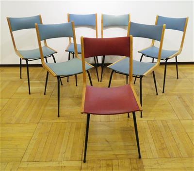 Sieben Sessel, 1960er-Jahre - Adventauktion