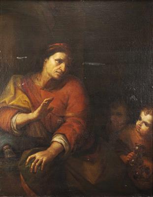 Italienische Schule, 17. Jahrhundert, wohl Genua, Umkreis Giovanni Battista Langetti - Velikonoční aukce
