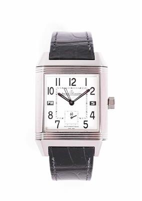 Jaeger Le Coultre Reverso Squadra Hometime - Schmuck, Uhren – Kunst des 20. Jahrhunderts