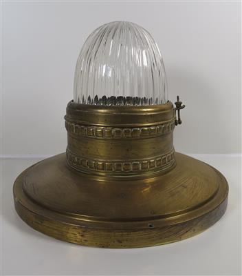 Jugendstil-Deckenlampe, in Anlehnung an Entwürfe von Otto Wagner, um 1910 - Jewellery, Watches, 20th Century Art