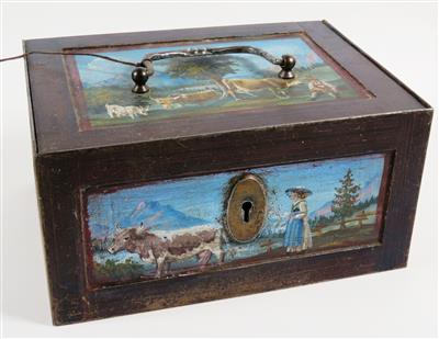 Eisenkassette, Alpenländisch, wohl um 1900 - Letní aukce