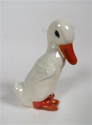 Ente, Wienerberger Keramik, Wien, um 1920/30 - Vánoční aukce - Stříbro, sklo, porcelán, Moderní grafika, koberce