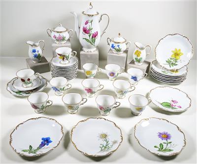 Kaffeeservice, Tirschenreuth, um 1970 - Vánoční aukce - Stříbro, sklo, porcelán, Moderní grafika, koberce