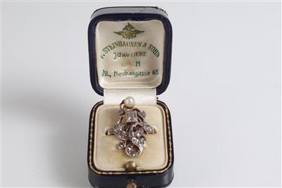 Altschliffdiamantring ca. 0,40 ct - Summer auction