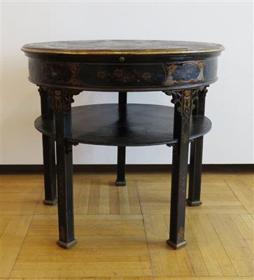 Runder Tisch, China-Design, 1. Hälfte 20. Jahrhundert - Letní aukce