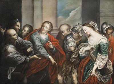 Bartolomeo Biscaino (Genova 1629 oder 1632-1657) Nachfolge - Asta di Natale