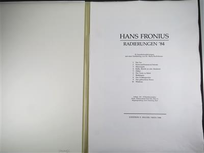 Hans Fronius * - Vánoční aukce - Stříbro, sklo, porcelán, Moderní umění grafika, koberce