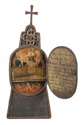 Grabtafel, Salzburg/Oberösterreich, 1. Hälfte 19. Jahrhundert - Easter Auction