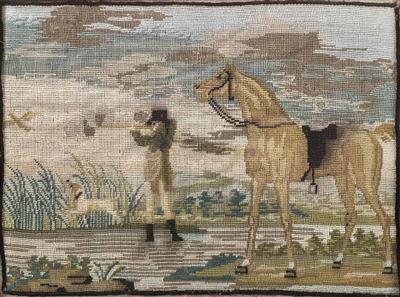 Stickbild, Anfang 19. Jahrhundert - Osterauktion