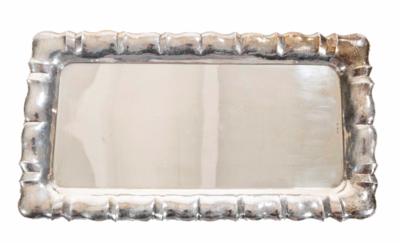 Silbertablett, 20. Jahrhundert - Christmas auction - Silver, glass, porcelain, graphics, militaria, carpets