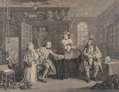 William Hogarth - Vánoční aukce - Stříbro, sklo, porcelán, Moderní umění grafika, koberce
