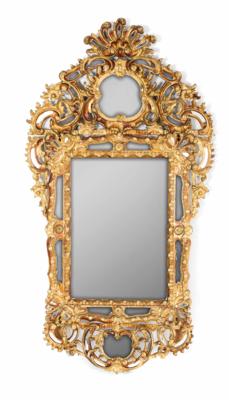 Hochdekorativer Salonspiegel im Louis XV.-Stil, wohl Italien, 19./20. Jahrhundert - Asta di Pasqua