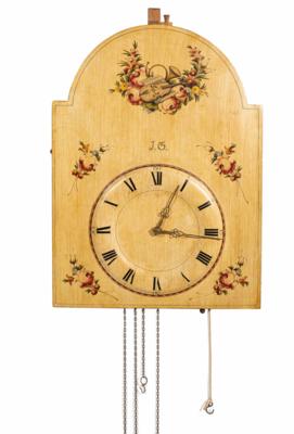 Schwarzwälder Flötenuhr, unter Verwendung von Teilen des 19. Jahrhunderts in späterer Zeit umgearbeitet und ergänzt - Easter Auction