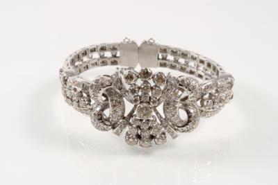 Brillant Diamant Armband zus. ca. 9,90 ct - Easter Auction