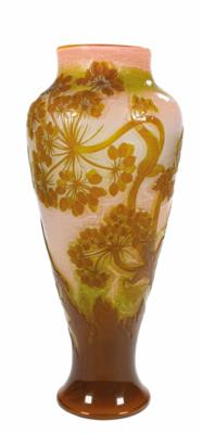 Vase "Angelica", Emile Gallé, Nancy, um 1900/04 - Porzellan, Glas und Sammelgegenstände