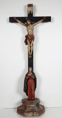 Provinzielles Kruzifix, 20. Jahrhundert - Porcelán, sklo a sběratelské předměty