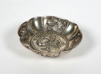 Kleine Silberschale im Barockstil, um 1900 - Stříbro