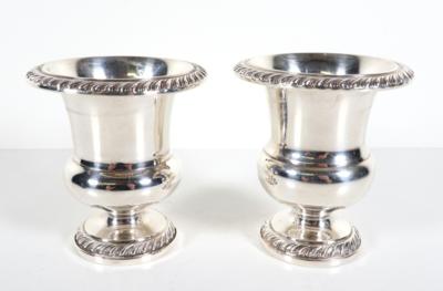 Paar Silber Vasen, Webster Company, USA um 1920 - Stříbro
