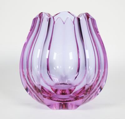 Vase, Entwurf Karel Jasnì 1956, Ludwig Moser  &  Söhne, Karlsbad - Porcellana, vetro e oggetti da collezione
