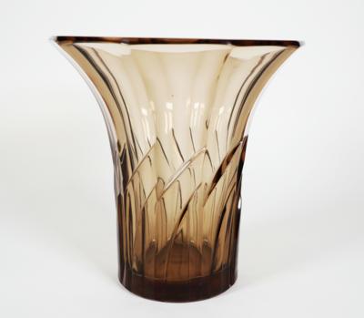 Vase, Ludwig Moser  &  Söhne, Karlsbad, 2. Viertel 20. Jahrhundert - Porzellan, Glas und Sammelgegenstände
