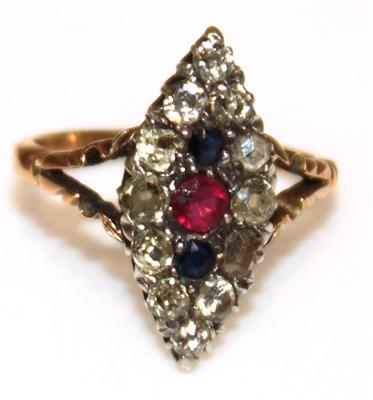 Diamantdamenring - Antiques, art and jewellery