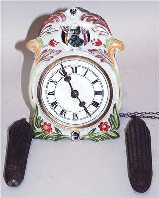 Patriotische Wanduhr - Kunst, Antiquitäten und Schmuck