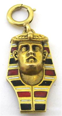 Pharaonenkopf- Anhänger - Um?ní, starožitnosti, šperky