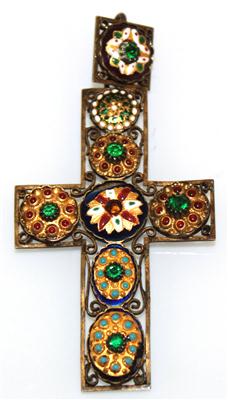 Französischer Kreuzanhänger - Arte, antiquariato e gioielli