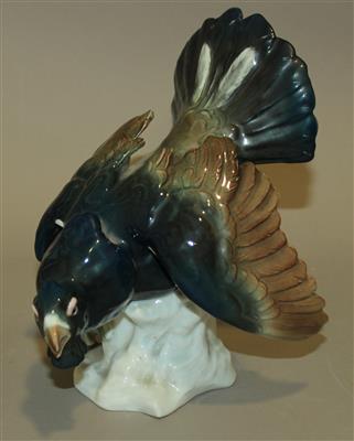 Porzellanfigur "Auerhahn" - Kunst, Antiquitäten und Schmuck