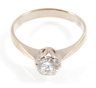 Brillantsolitärring 0,91 ct - Arte, antiquariato e gioielli