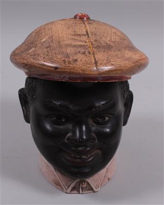 Tabakdose "Kopf eines schwarzen Knabens" - Kunst, Antiquitäten und Schmuck
