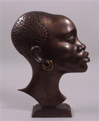 Profilbüste "Afrikaner" - Art, antiques and jewellery