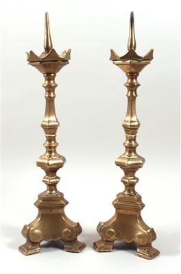Kerzenleuchterpaar im Frühbarockstil - Umění, starožitnosti a šperky