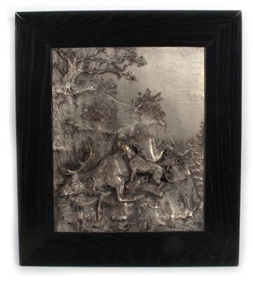 Metallrelief - Kunst, Antiquitäten und Schmuck