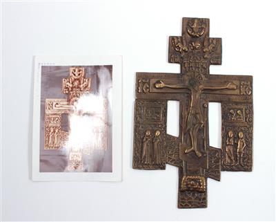 Russisches Ikonenkreuz - Kunst, Antiquitäten und Schmuck