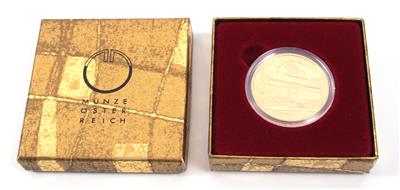 Goldmünze 100,- Euro, "Wiener Secession", Österreich 2004 - Umění, starožitnosti a šperky