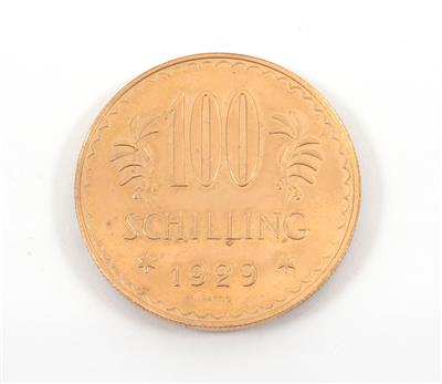 Goldmünze 100 Schilling - Kunst, Antiquitäten und Schmuck