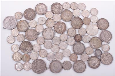 Konvolut Silbermünzen, meist Altösterreich - Antiques, art and jewellery