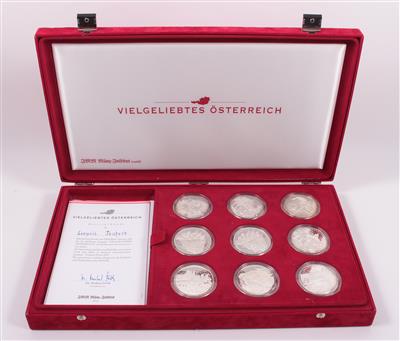 Medaillenserie "Vielgeliebtes Österreich" - Kunst, Antiquitäten und Schmuck