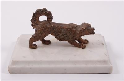 Bronzefigur "Hund" - Arte, antiquariato e gioielli